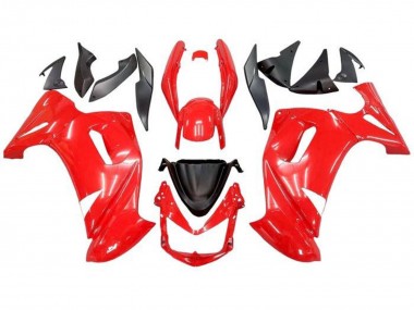 Carena Moto Kawasaki Ninja 650 EX650 2006-2008 - Rosso Nero Fabbrica