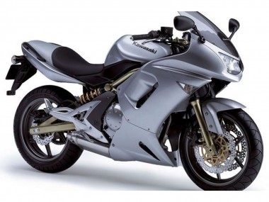 Carena Moto Kawasaki Ninja 650 EX650 2006-2008 - Metallico Argento Fabbrica