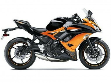 Carena Moto Kawasaki Ninja 650 EX650 2017-2019 - Arancia Nero Fabbrica