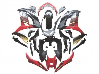 Carena Moto Kawasaki Ninja 650 EX650 2017-2019 - Rosso Nero Oro Fabbrica