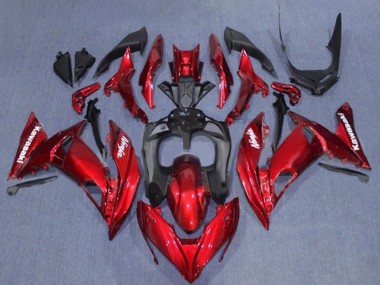Carena Moto Kawasaki Ninja 650 EX650 2017-2019 - Rosso Nero Bianco Fabbrica