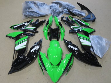 Carena Moto Kawasaki Ninja 650 EX650 2017-2019 - Verde Bianco Nero Lucido Fabbrica