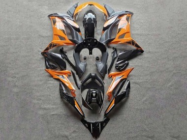 Carena Moto Kawasaki Ninja 650 EX650 2020-2024 - Arancia Nero Fabbrica