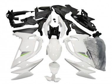 Carena Moto Kawasaki Ninja 650 EX650 2020-2024 - Lucido Bianco Verde Fabbrica