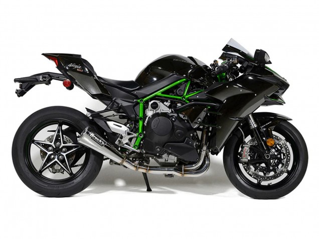 Carena Moto Kawasaki Ninja H2 2015-2022 - Nero
