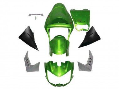 Carena Moto Kawasaki Z1000 2003-2006 - Verde Nero Opaco Fabbrica