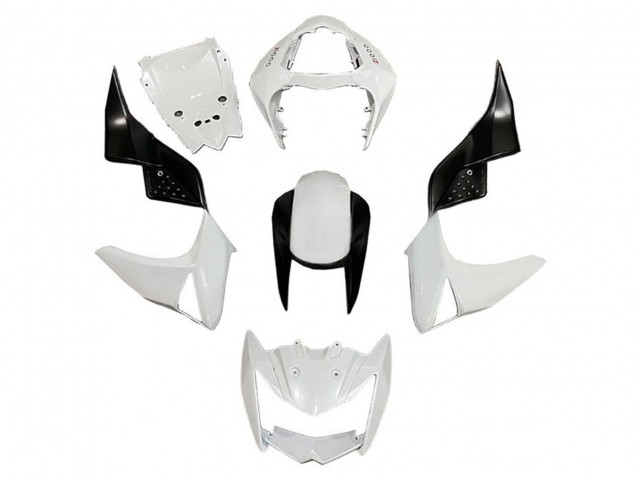 Carena Moto Kawasaki Z1000 2007-2009 - Bianco Nero