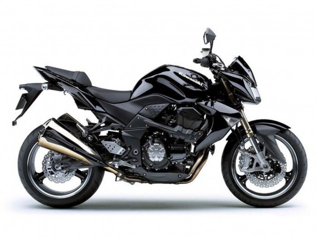 Carena Moto Kawasaki Z1000 2007-2009 - Nero Lucido
