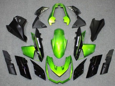 Carena Moto Kawasaki Z1000 2010-2013 - Verde Nero Fabbrica