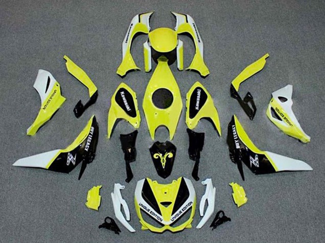 Carena Moto Kawasaki Z1000 2014-2019 - Bianco Giallo Nero