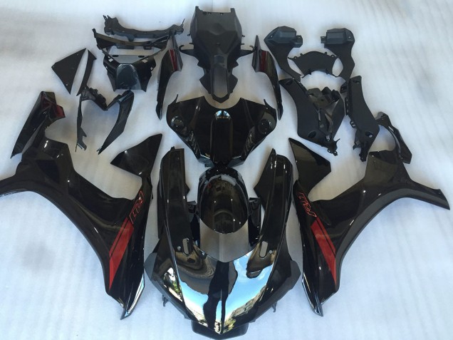 Carena Moto Yamaha YZF R1 2015-2019 - Nero Lucido Rosso