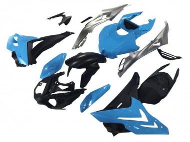 Carena Moto BMW S1000R 2014-2016 - Blu Argento Nero Opaco Fabbrica