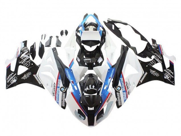 Carena Moto BMW S1000RR 2009-2014 - Bianco Rosso Blu Nero Lucido Motorrad