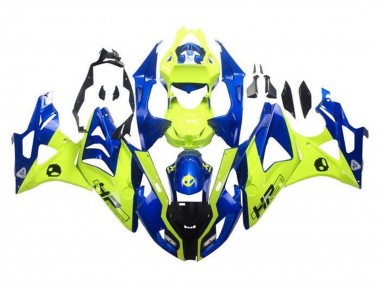 Carena Moto BMW S1000RR 2009-2014 - Blu Giallo HP Fabbrica