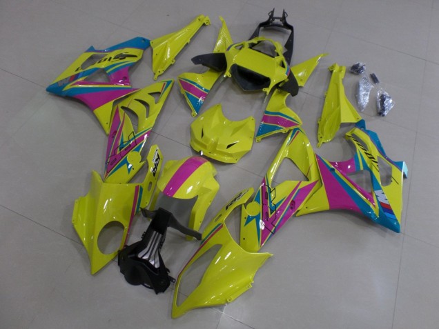 Carena Moto BMW S1000RR 2009-2014 - Giallo Rosa Blu