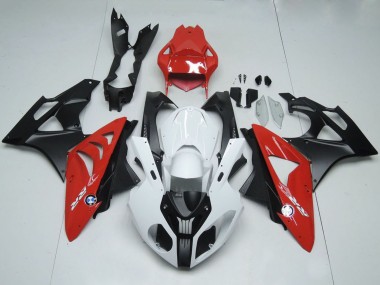 Carena Moto BMW S1000RR 2009-2014 - Bianco Rosso Nero Opaco Fabbrica