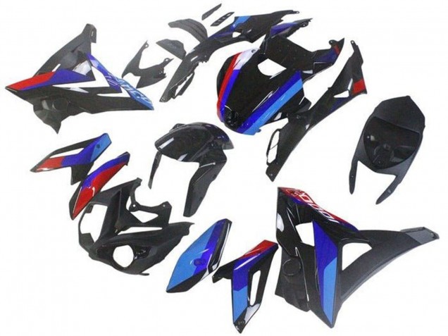 Carena Moto BMW S1000RR 2015-2016 - Blu Rosso Nero Lucido