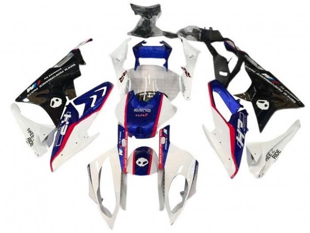 Carena Moto BMW S1000RR 2015-2016 - Bianco Blu Rosso Alien