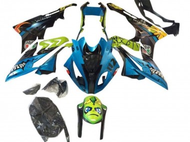 Carena Moto BMW S1000RR 2015-2016 - Giallo Blu Nero Squalo Fabbrica