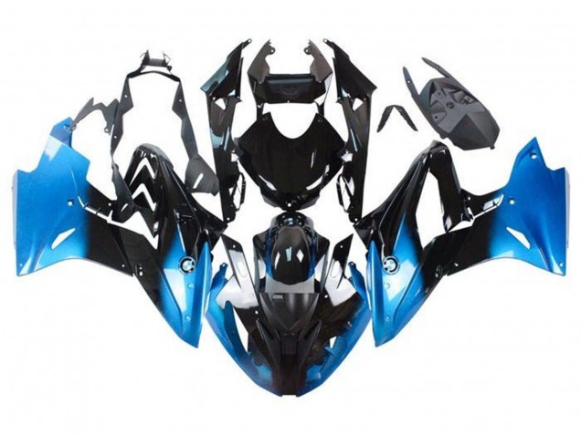 Carena Moto BMW S1000RR 2015-2016 - Blu Nero Lucido