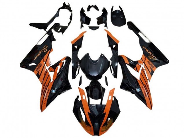 Carena Moto BMW S1000RR 2015-2016 - Arancia Nero Lucido