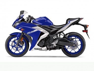 Carena Moto Yamaha YZF R3 2015-2018 - Blu Bianco Fabbrica