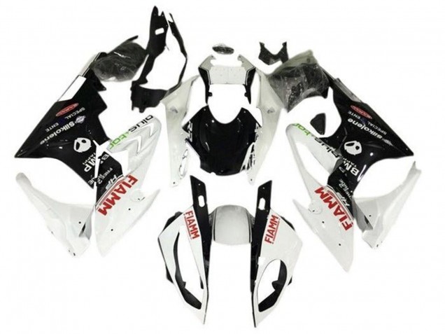 Carena Moto BMW S1000RR 2015-2016 - Bianco Perla Nero Fiamm