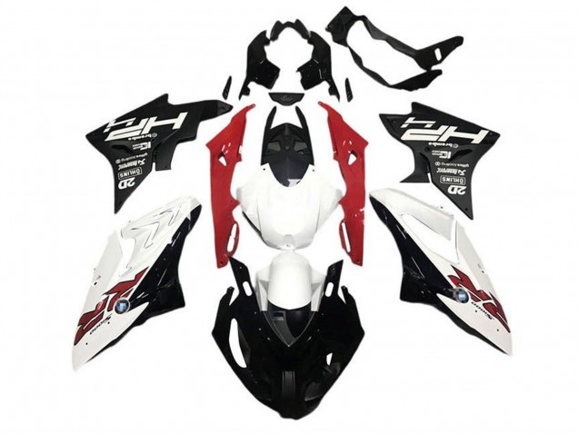 Carena Moto BMW S1000RR 2015-2016 - Bianco Rosso Nero HP RR