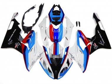Carena Moto BMW S1000RR 2017-2018 - Bianco Blu Rosso Nero Banda Fabbrica