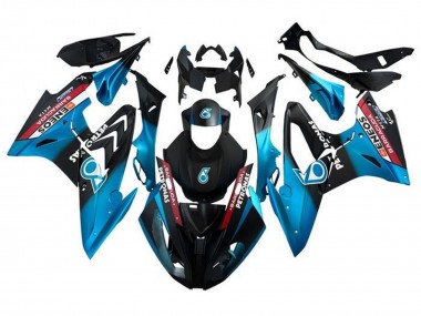 Carena Moto BMW S1000RR 2017-2018 - Blu Rosso Nero Opaco Petronas Fabbrica