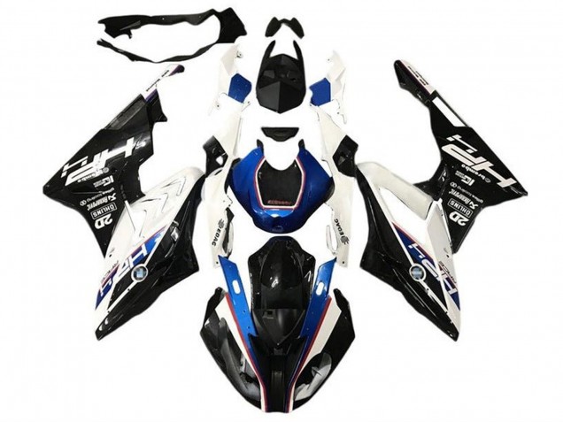 Carena Moto BMW S1000RR 2017-2018 - Bianco Blu Nero Lucido HP