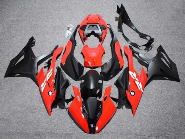 Carena Moto BMW S1000RR 2019-2022 - Rosso Bianco Nero Opaco