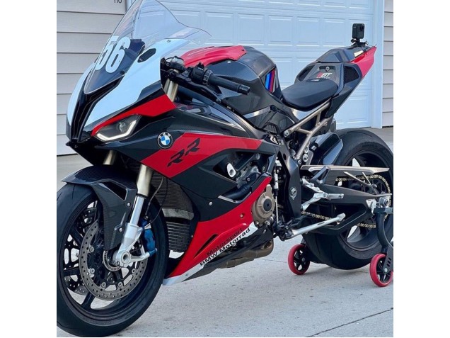 Carena Moto BMW S1000RR 2019-2022 - Rosso Nero Bianco