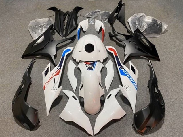 Carena Moto BMW S1000RR 2019-2022 - Lucido Bianco Nero Opaco Blu