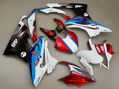 Carena Moto BMW S1000RR 2019-2022 - Bianco Rosso Blu HP Fabbrica