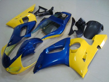 Carena Moto Yamaha YZF R6 1998-2002 - Giallo Blu Fabbrica