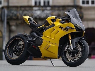 Carena Moto Ducati Panigale V4 V4S 2022-2024 - Giallo Nero Fabbrica