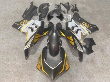 Carena Moto Ducati Panigale V4 V4S 2020-2021 - Bianco Oro Nero Opaco Fabbrica
