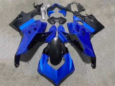 Carena Moto Ducati Panigale V4 V4S 2020-2021 - Blu Nero Lucido Fabbrica
