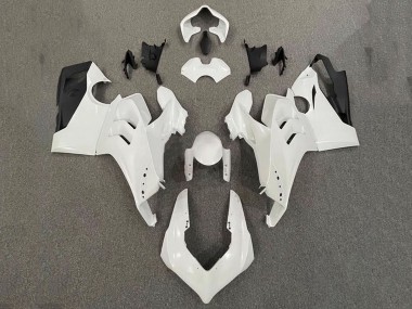 Carena Moto Ducati Panigale V4 V4S 2020-2021 - Bianco Perla Nero Lucido Fabbrica
