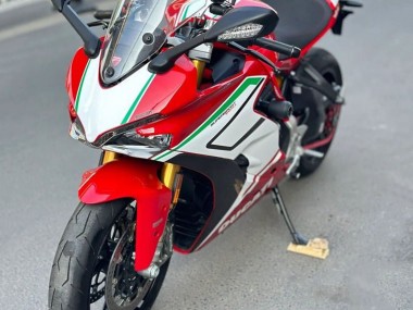 Carena Moto Ducati Supersport 939/939S 2017-2022 - Rosso Bianco Verde Banda Fabbrica