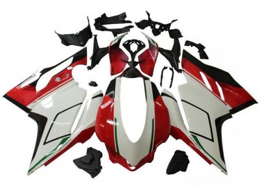 Carena Moto Ducati 959/1299 2015-2020 - Bianco Rosso Verde Nero Lucido Fabbrica