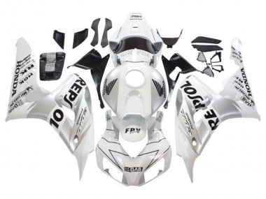 Carena Moto Honda CBR1000RR 2006-2007 - Bianco Argento Nero Repsol Fabbrica