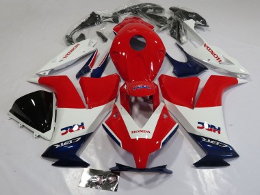 Carena Moto Honda CBR1000RR 2012-2016 - Bianco Rosso Blu Scuro HRC Fabbrica