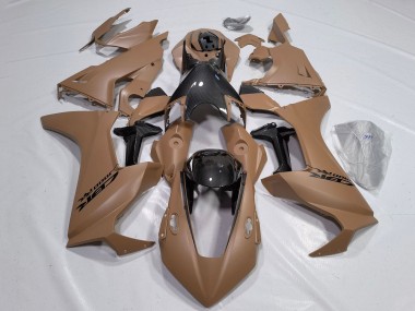 Carena Moto Honda CBR1000RR 2017-2023 - Marrone Nero Falso Fibra di Carbonio Fabbrica
