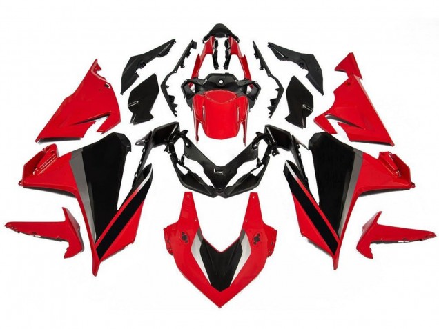Carena Moto Honda CBR500R 2019-2021 - Rosso Grigio Nero