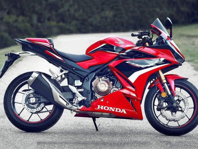 Carena Moto Honda CBR500R 2019-2021 - Rosso Bianco Nero Lucido OEM Stile