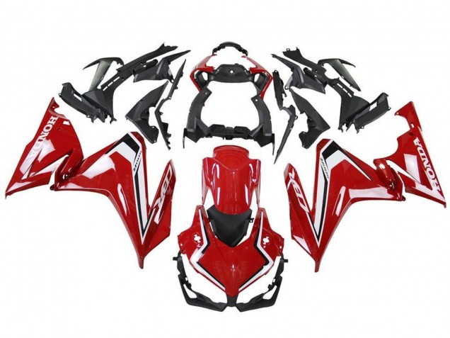 Carena Moto Honda CBR500R 2019-2021 - Rosso Bianco Nero
