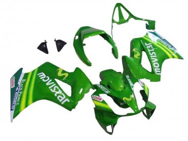 Carena Moto Honda VFR 800 2002-2013 - Verde MoviStar Castrol Fabbrica