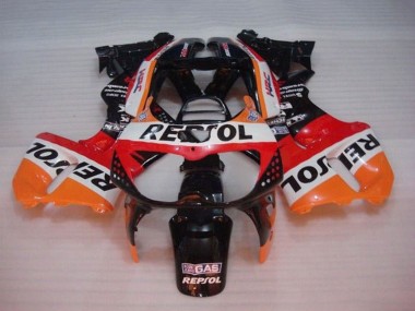 Carena Moto Honda CBR900RR 893 1994-1995 - Arancia Bianco Rosso Nero Lucido Repsol Fabbrica